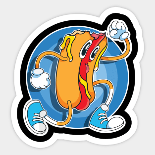 funny hot dog  check out our FAQ Sticker